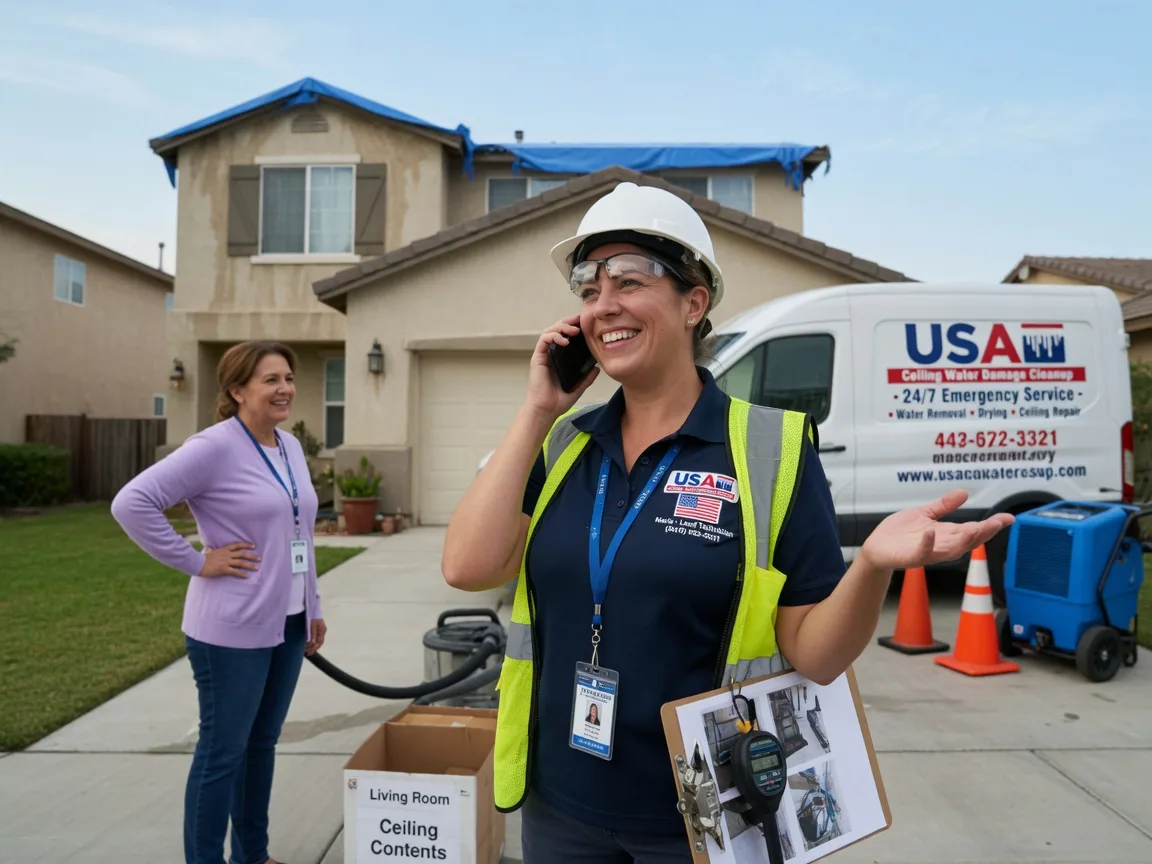 Ceiling Water Damage Restoration Binger, OK FAQs